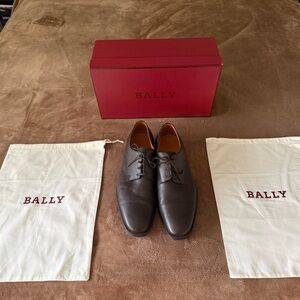 Bally Men's Dark Brown Oxfords